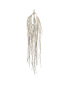 Pingente Tillandsia Art 99cm Ouro e Glitter