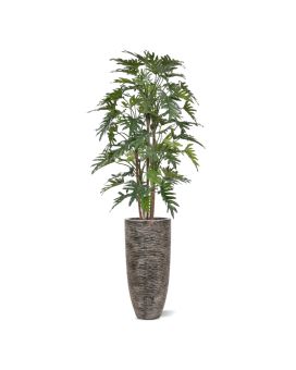 Árvore artificial de luxo Philodendron Xanadu 140cm