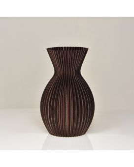 Lily 3D vaas 20x13cm Bronze Metallic