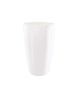 Diamante de Bruxelas redondo alto 32cm branco