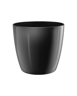 diamante de Bruxelas redondo 16cm preto mate