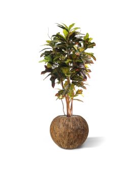 Árvore artificial Croton deluxe 130cm