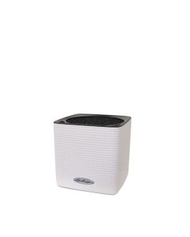 Pote Ornamental Lechuza Cube Cor 14 branco