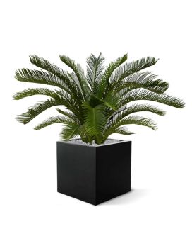 Cycas deluxe palma artificial M 80cm - resistente aos raios UV