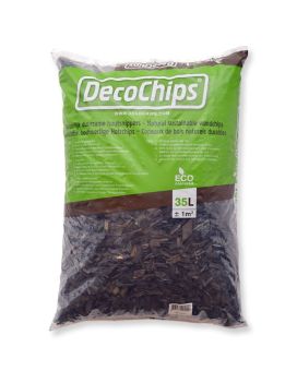 Decochips 20-40 mm 35 L preto