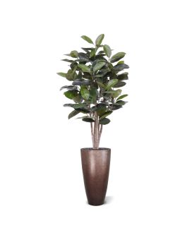 Árvore artificial Elastica Robusta 170cm verde