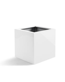 Argento Cube M Branco Brilhante 40x40