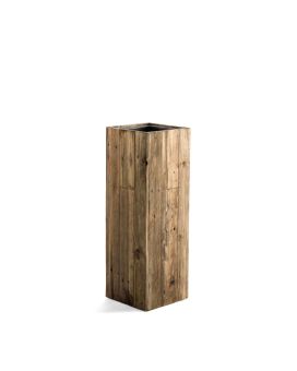 Marrone High Cube S Madeira de Chama Escura 24x24x72