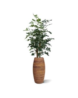 Peixe rabo de peixe XL palma artificial de luxo 190cm