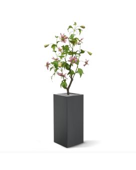 Paixão flor artificial 90cm - rosa
