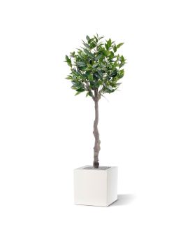 Árvore artificial de louro no tronco 120cm