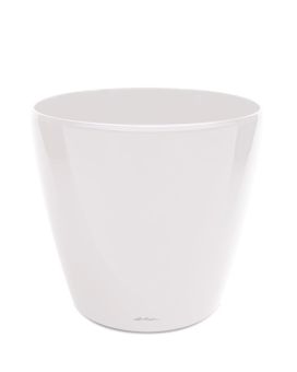Pote ornamental Lechuza Classico 50x47 cm branco com tudo incluído