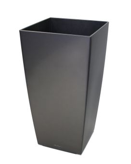 Pote ornamental Lechuza Cubico 40x40x75 cm antracite