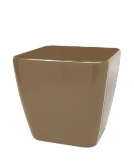 Lechuza Quadro vaso ornamental 21x21x20 cm taupe
