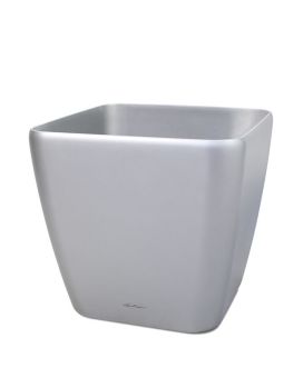 Lechuza Quadro plantador 28x28x26 cm prata