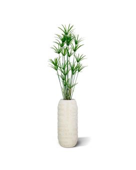 Papiro de luxo de planta artificial 175cm