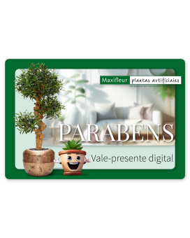 Cartão de Presente Digital Maxifleur - Parabéns - Cartões de presente