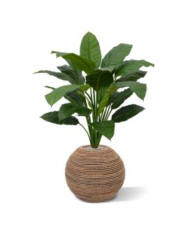 Planta artificial Spathiphyllum King 100cm - verde