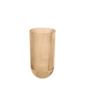 vaso floral Atrair grandes 30x 15cm - castanho areia