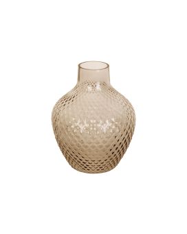 vaso floral Delícia grande 26x 21 cm - castanho areia