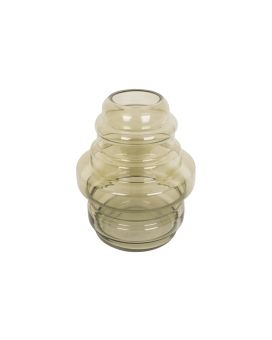 Vaso floral Distinto grande 30x 25 cm - verde musgo