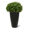 Planta artificial de meia esfera de madeira de caixa 60cm - resistente aos raios UV