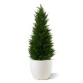 Conifer deluxe planta artificial 100cm - resistente aos raios UV