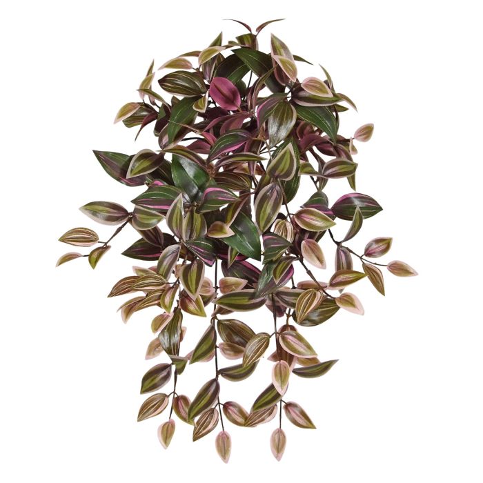 Tradescantia Planta suspensa artificial verde/vermelha 50cm main product photo