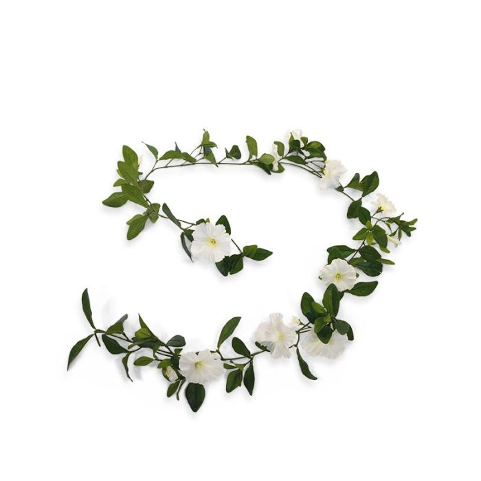 Petunia Garland Deluxe 180 cm creme main product photo