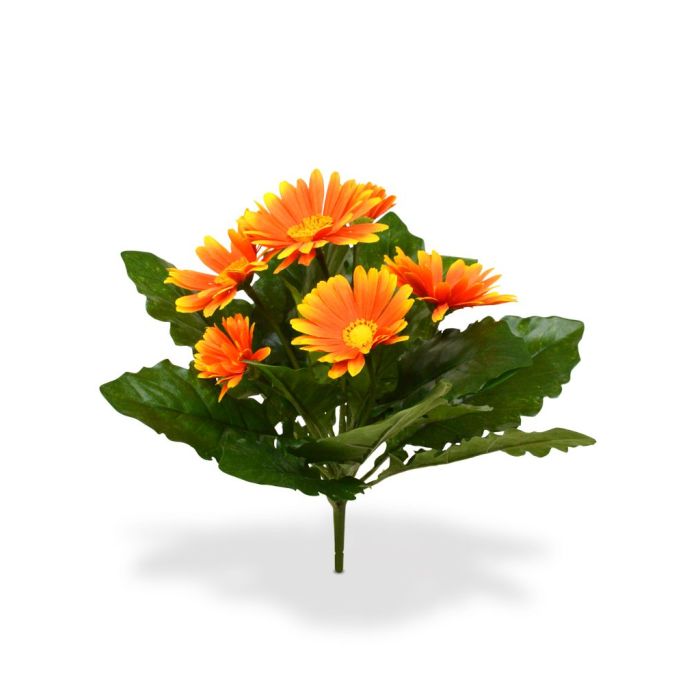 Bouquet Artificial Gerbera 30 cm laranja main product photo
