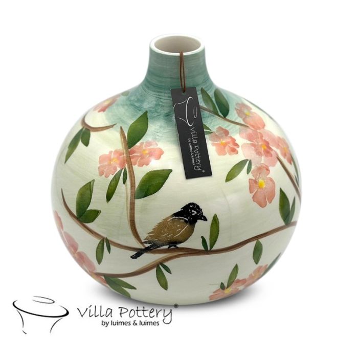 Vaso Blossom 27x25cm verde main product photo
