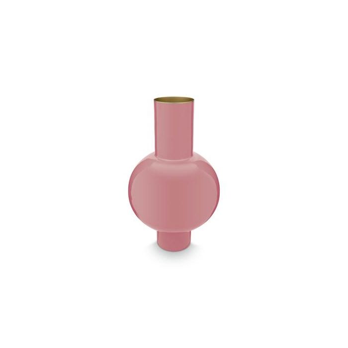 Pip Studio Vaso Metal Médio Rosa 24x40cm main product photo