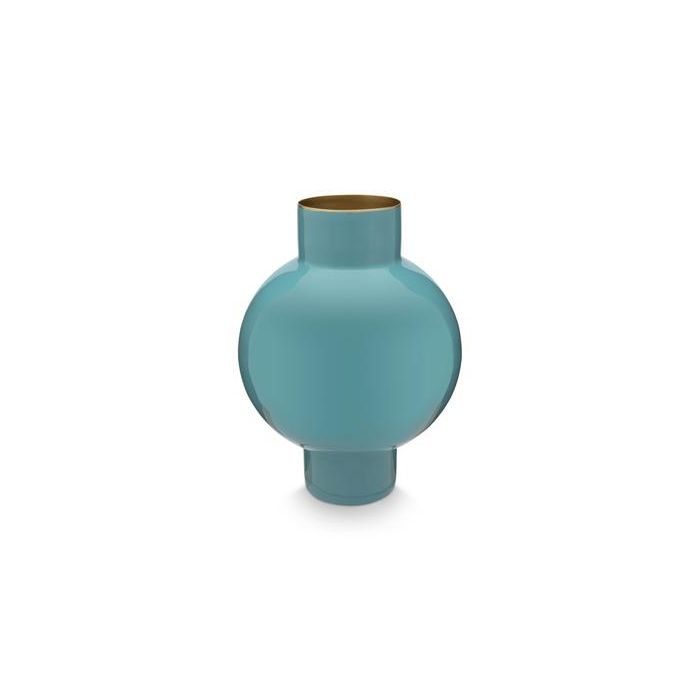 Pip Studio Vaso Metal Pequeno Verde Mar 18x24cm main product photo