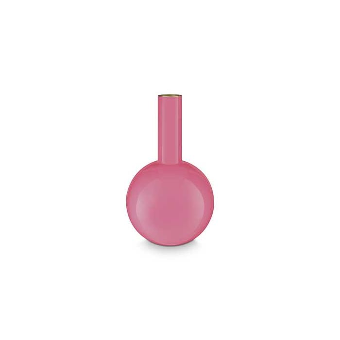 Pip Studio Vaso Metal Médio Rosa 19x33cm main product photo