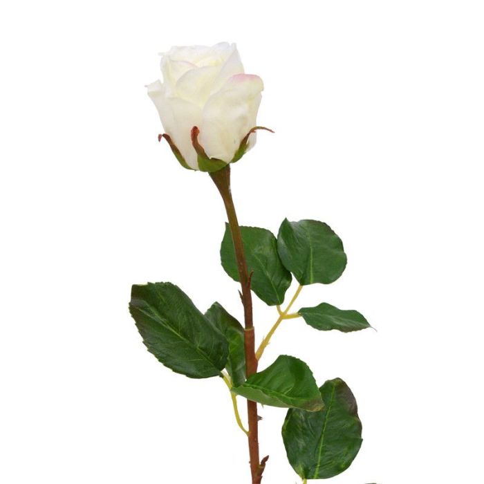 Botão de ramo de rosa creme de 52 cm main product photo