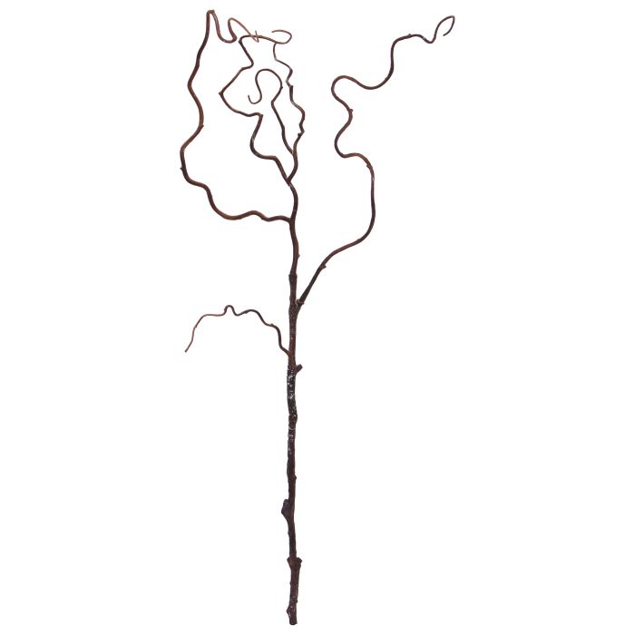 Arte em ramo de salgueiro 73cm castanho main product photo