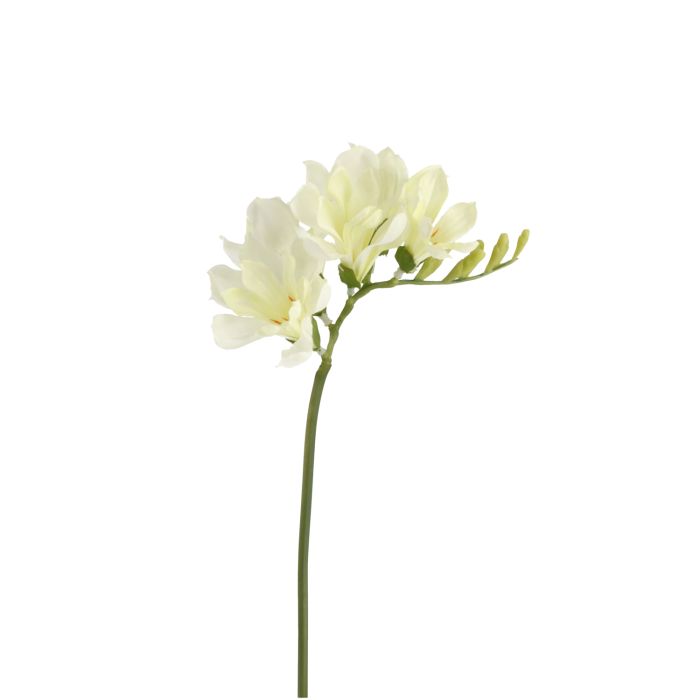 Ramo de Freesia Artificiais 53cm Creme main product photo