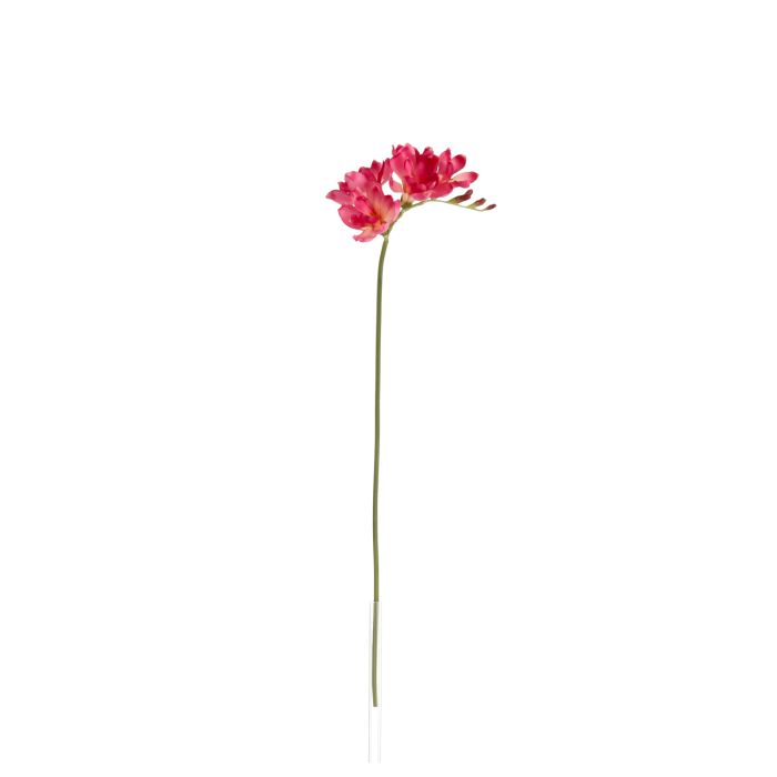 Ramo de Freesia Artificiais 53cm Cerise main product photo