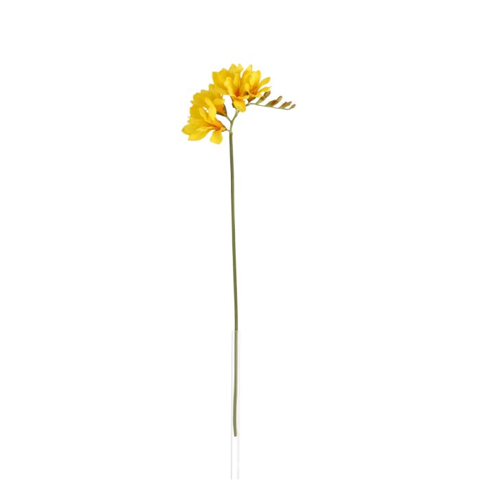 Ramo de Freesia Artificiais 53cm Amarelo main product photo