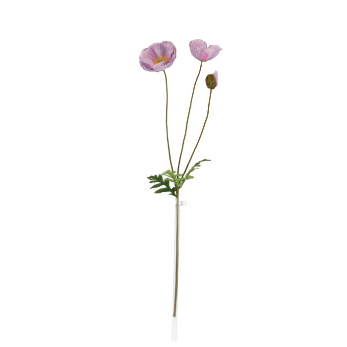 Ramo de Papoila Artificiais 76cm Roxa main product photo