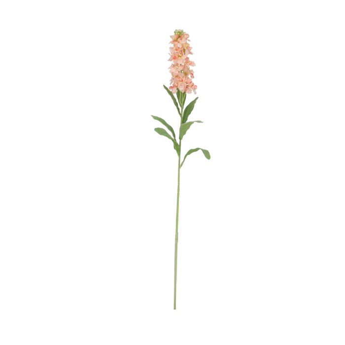 Ramo de Stockflower Artificiais 79cm Pêssego main product photo