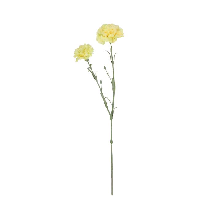 Ramo de Cravos Artificiais 61cm Amarelo main product photo