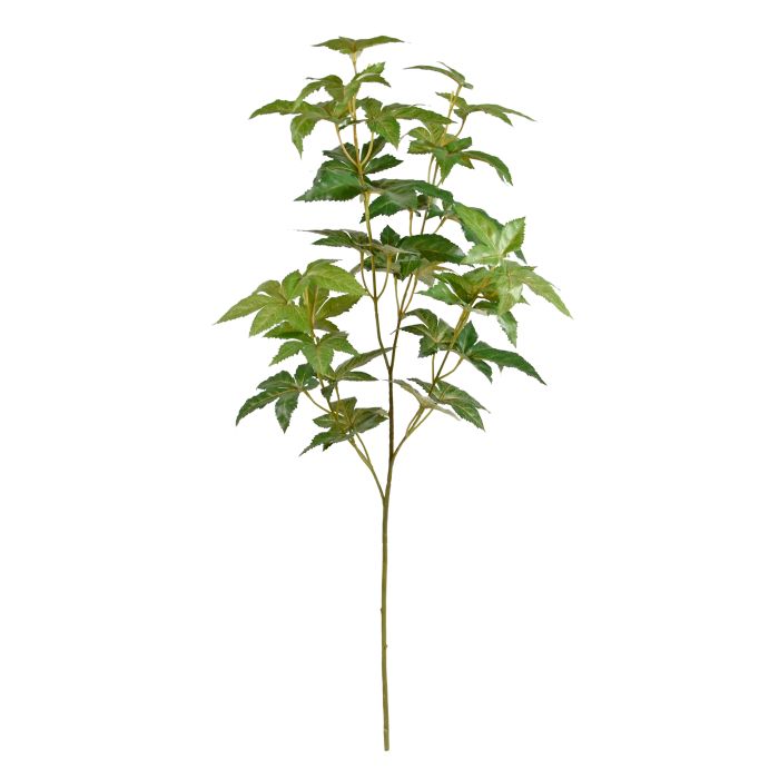 Ramo de folha artificiais de bordo 100cm verde main product photo