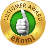 Ekomi gold award